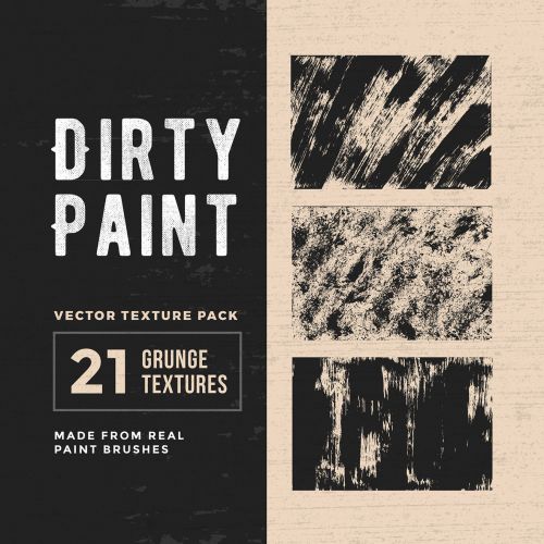 Dirty Paint – Vector Texture Pack
