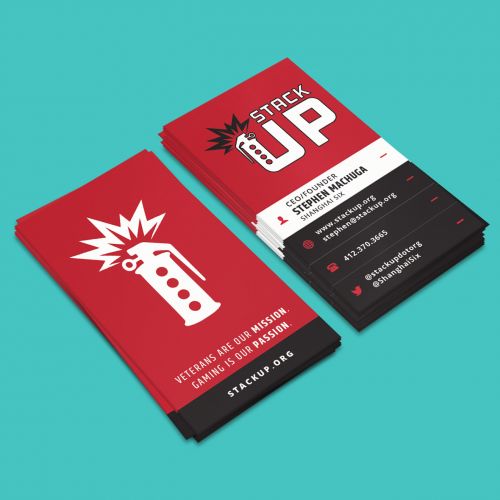 Stack Up Business Card